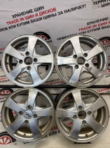 Диски литые R15	4*114,3	6J  ET46  ЦО 56,6