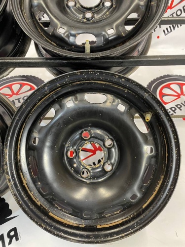 Диски штампованные VW R14 5*100 6J ET37 ЦО 57,1