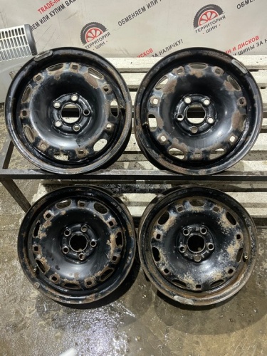 Диски штампованные VW R14 5*100 ЕТ38 ЦО57,1