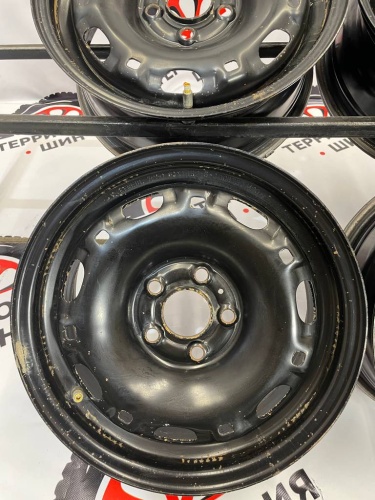 Диски штампованные VW R14 5*100 6J ET37 ЦО 57,1