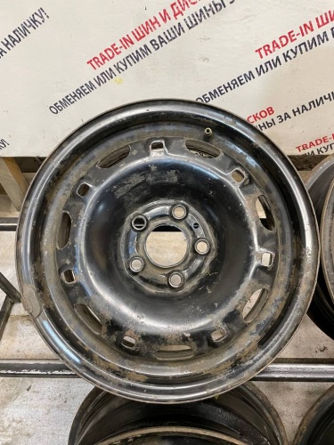 Штампы VW R14	5*100  6J ET37  цо 57,1