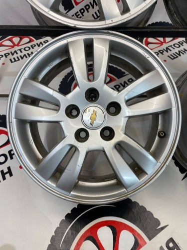 Диски литые Шевроле R 15 5*105 6J  ET 39 ЦО 56,6