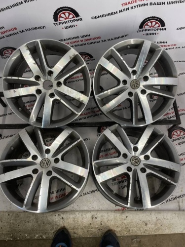 Литые диски VW R18 5x130 DIA71.6 ET56 8J