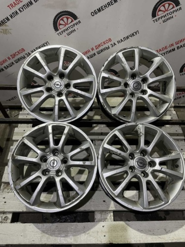 Диски литые OPEL R16 5x110 ЕТ37 6,5J Ц,О,65,1